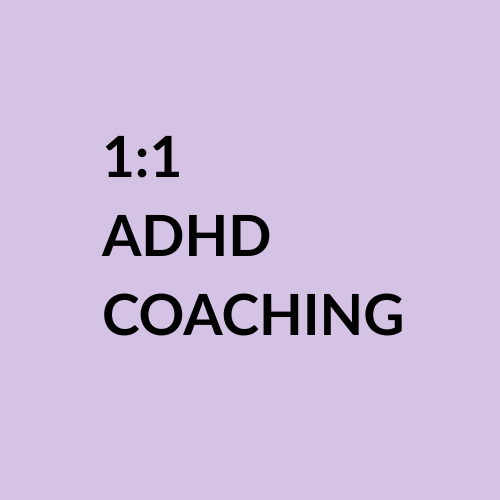 1:1 ADHD Coaching Session-Personalised Support For Neurodivergent Minds