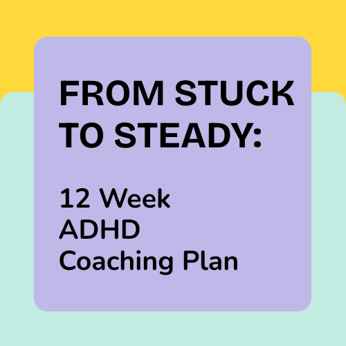 From Stuck To Steady - 12 sessions